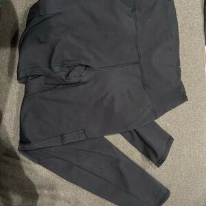 Black avalanche leggings